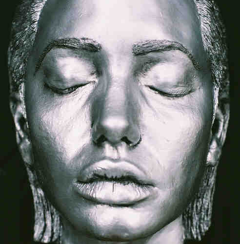 ANGELINA JOLIE LIFE MASK