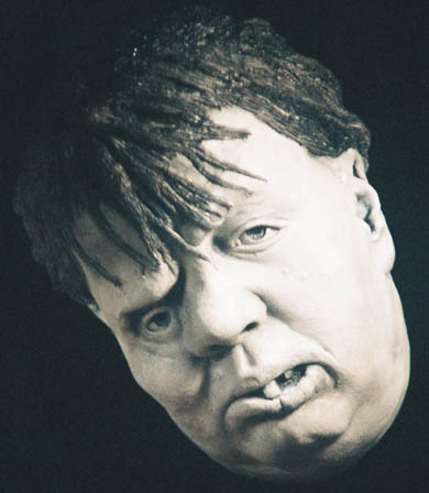 Charles Laughton Bust as Quasimodo sculptured Life Mask