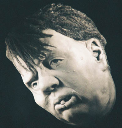 The Hunchback Sculptured Bust of Charles Laughton