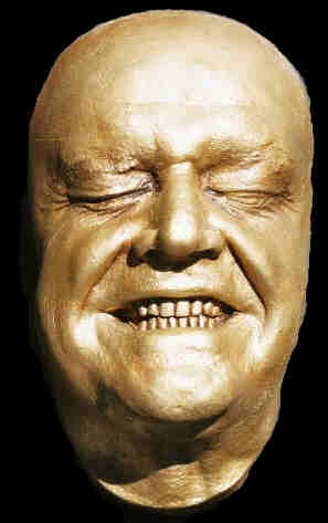 Jack Nicholson Grinning Life Mask