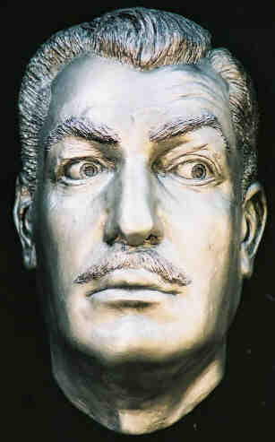 Vincent Price Bust sculptured Life Mask