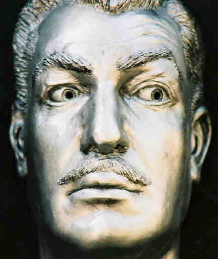 Vincent Price Bust sculptured Life Mask